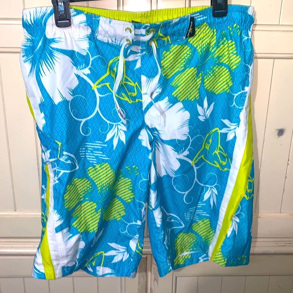 FREE w/ $10+ PURCHASE: ZeroXposur Tropical Swim Trunks